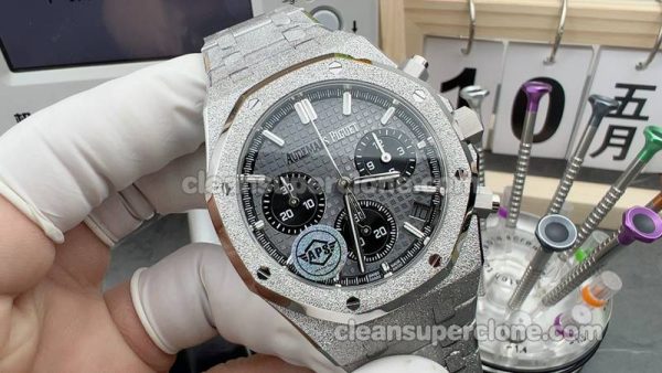 Royal Oak watch details and pricing APS Factory Audemars Piguet 26240 gray mechanical men