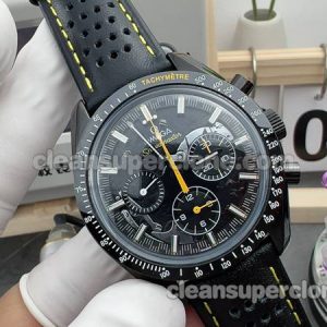 Speedmaster watch details and pricing Omega 311.92.44 black mechanical men