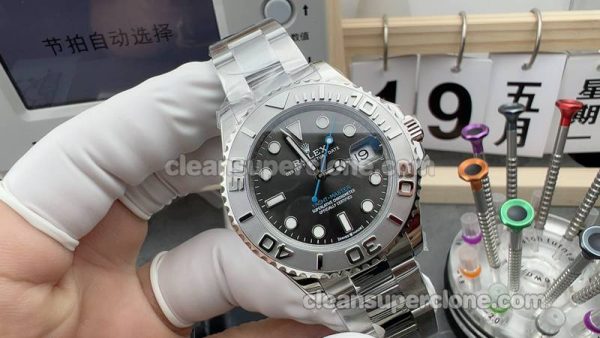 Yacht-Master watch details and pricing Clean Factory Rolex 268622 gray 37mm mechanical men