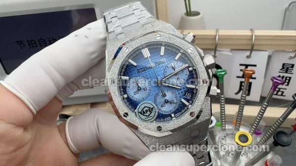Audemars Piguet Super Clone Watch pictures and prices APS Factory Royal Oak 26240 Smoked blue mechanical men