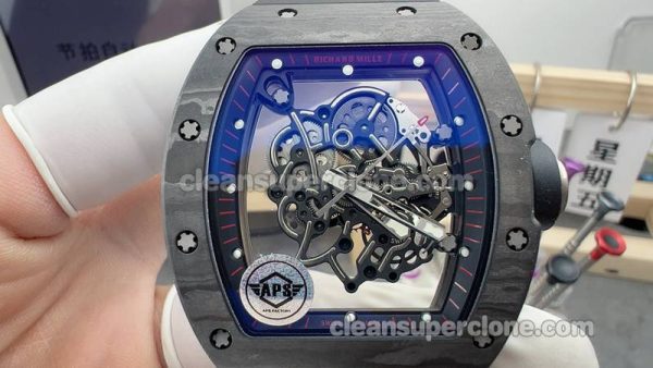 Richard Mille Super Clone Watch pictures and prices APS Factory RM055 black mechanical men