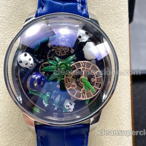 Jacob&Co Super Clone watch picture and price Astronomia Solar Panda Tourbillon mechanical men