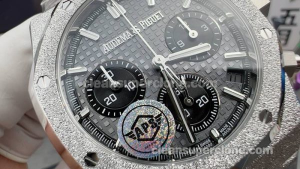 Royal Oak watch details and pricing APS Factory Audemars Piguet 26240 gray mechanical men