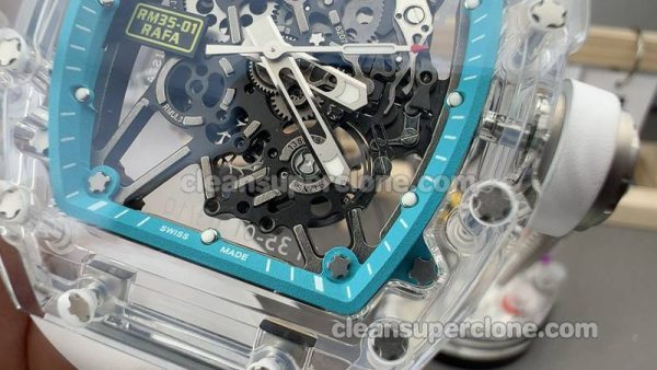Richard Miller Super Clone Watch pictures and prices RM35-01 Crystal mechanical men