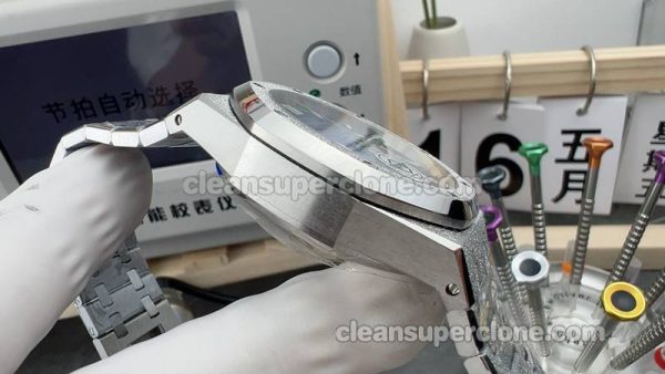 Audemars Piguet Super Clone Watch pictures and prices APS Factory Royal Oak 26240 Smoked blue mechanical men