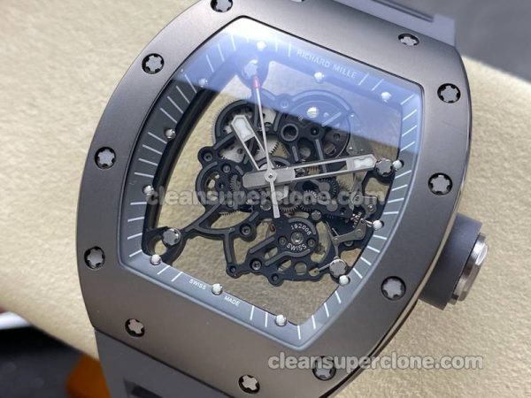 Richard Mille Super Clone watch picture and price RM055 Titanium mechanical men