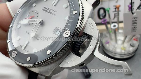 PAM01681 1:1 Replica watch details and price VS Factory Panerai Submersible mechanical men