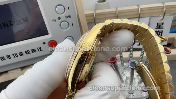 Day-Date watch details and pricing GS Factory Rolex 228348 Diamond setting mechanical men