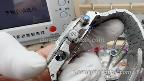 Royal Oak watch details and pricing APS Factory Audemars Piguet 26240 gray mechanical men
