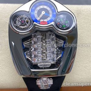 Jacob&Co Super Clone watch picture and price Chiron Tourbillon Black rubber strap mechanical men