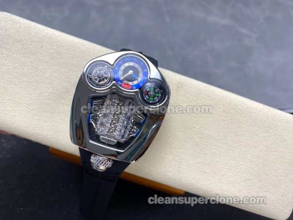 Jacob&Co Super Clone watch picture and price Chiron Tourbillon Black rubber strap mechanical men