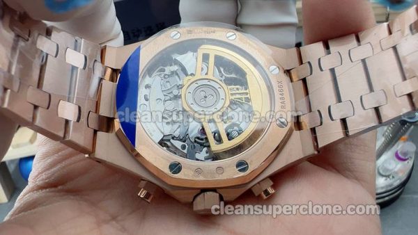 Royal Oak watch details and pricing APS Factory Audemars Piguet 26239 blue mechanical men