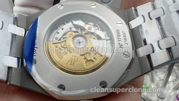 Royal Oak watch details and pricing APS Factory Audemars Piguet 15400 gray mechanical men