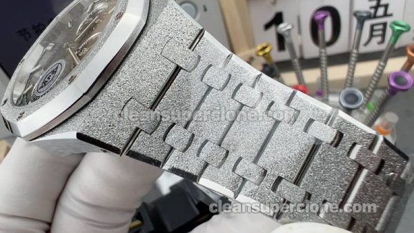 Royal Oak watch details and pricing APS Factory Audemars Piguet 26240 gray mechanical men
