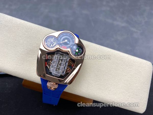 Jacob&Co Super Clone watch picture and price Chiron Tourbillon blue rubber strap mechanical men