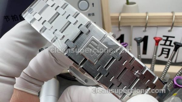 Royal Oak watch details and pricing APS Factory Audemars Piguet 15400 gray mechanical men