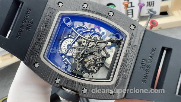Richard Mille Super Clone Watch pictures and prices APS Factory RM055 black mechanical men