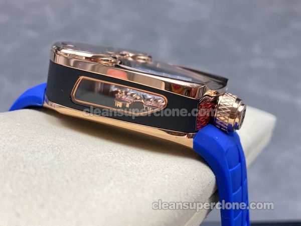 Jacob&Co Super Clone watch picture and price Chiron Tourbillon blue rubber strap mechanical men