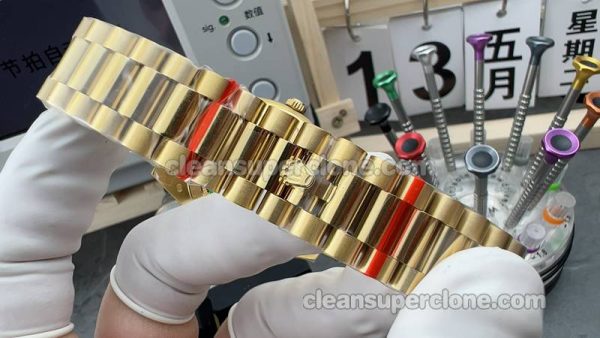 Day-Date watch details and pricing GS Factory Rolex 228348 Diamond setting mechanical men