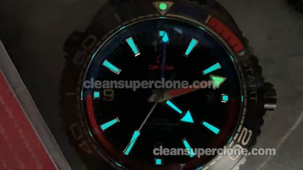 Seamaster watch details and pricing VS Factory Omega 600m 215.92.46 black mechanical men