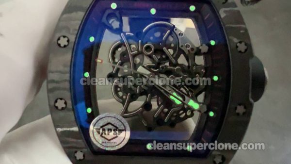 Richard Mille Super Clone Watch pictures and prices APS Factory RM055 black mechanical men