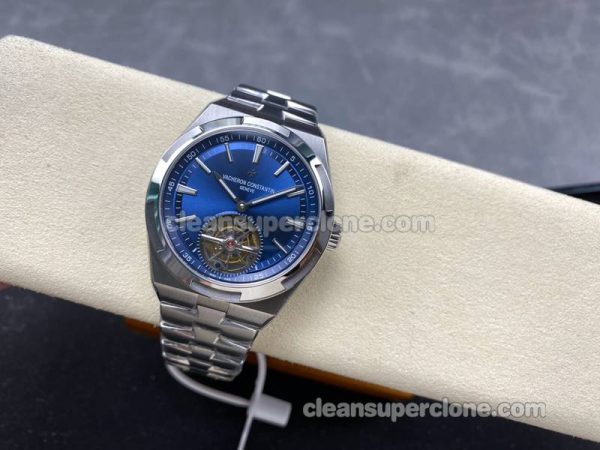 Overseas replica watch details and pricing BBS Factory Vacheron Constantin 6000V blue mechanical men