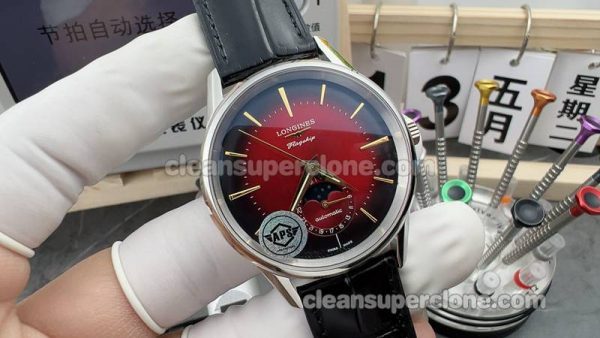 Master Collection watch details and pricing AF Factory Longines L4.815 Red mechanical men