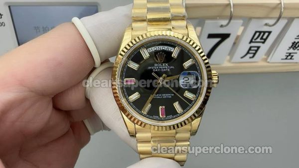 Day-Date watch details and pricing GS Factory Rolex 118208 black 36mm mechanical men