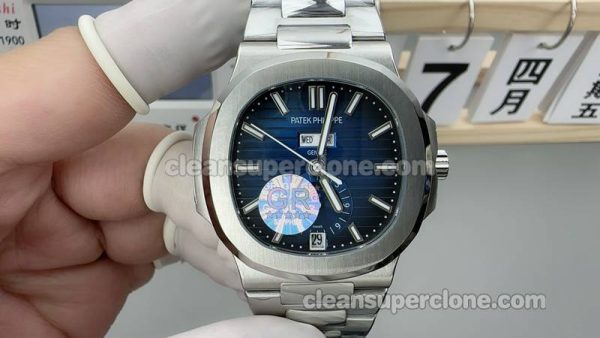 Nautilus watch details and pricing GR Factory Patek Philippe 5726 Blue mechanical men