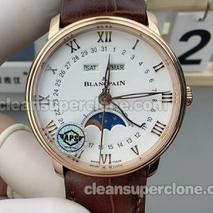 Blancpain Super Clone Watch pictures and prices APS Factory Villeret 6654 mechanical men