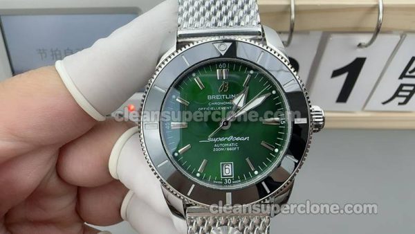 Breitling Super Clone Watch pictures and prices BLS Factory Superocean Heritage AB20101 Green mechanical men