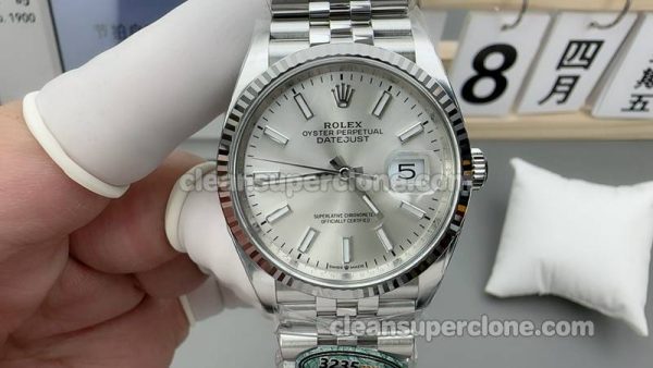 Datejust watch details and pricing Clean Factory Rolex 126234 Sliver 36mm mechanical men