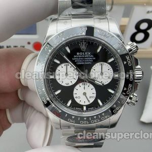 Daytona watch details and pricing Clean Factory Rolex 126529 Black mechanical men
