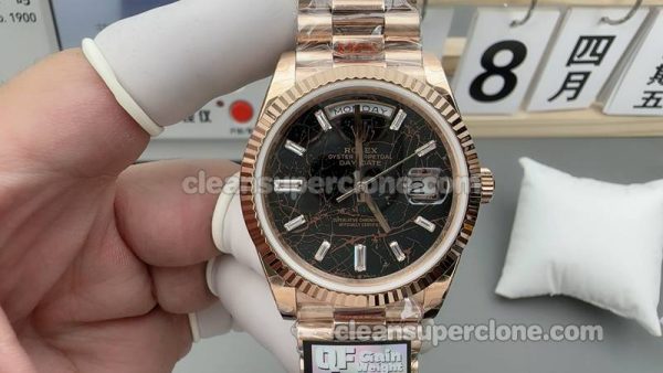 Day-Date watch details and pricing QF Factory Rolex 228235 Iron quartz dial mechanical men