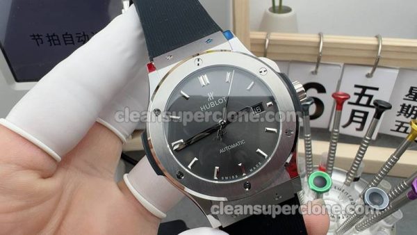 Classic Fusion watch details and pricing HB Factory Hublot 542.NX gray 42mm mechanical men