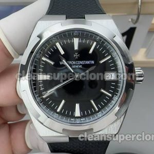 Overseas watch details and pricing 8F Factory Vacheron Constantin 4500V Black mechanical men