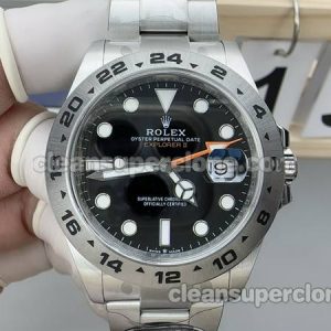 Explorer watch details and pricing Clean Factory Rolex 226570 Black mechanical men