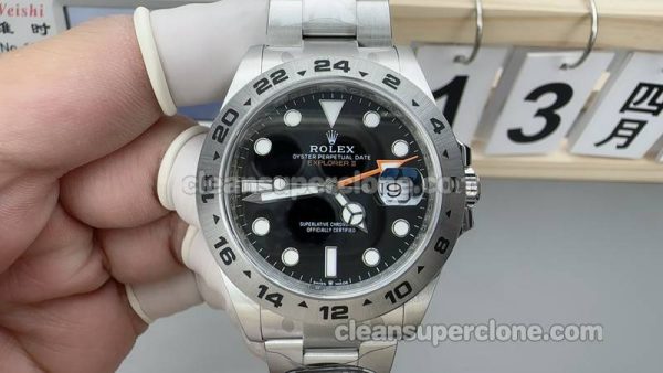 Explorer watch details and pricing Clean Factory Rolex 226570 Black mechanical men