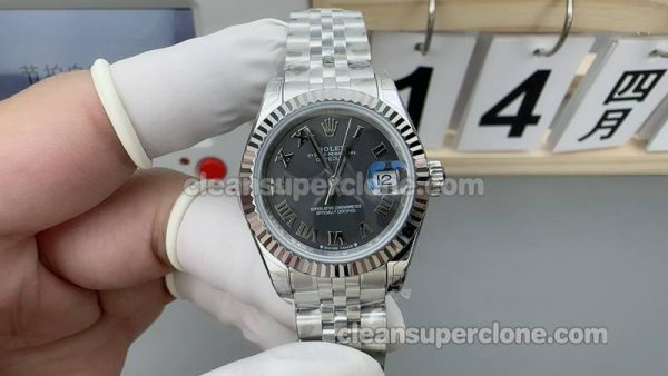 Lady-Datejust watch details and pricing GS Factory Rolex 278274 gray 28mm mechanical women