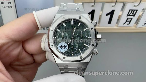 Royal Oak watch details and pricing APS Factory Audemars Piguet 26240 Green mechanical men