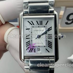 Tank watch details and pricing AF Factory Cartier WSTA0053 mechanical men