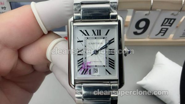 Tank watch details and pricing AF Factory Cartier WSTA0053 mechanical men