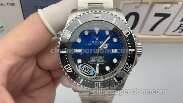 126660 1:1 Replica watch details and price EWE Factory Rolex Sea-Dweller Gradient blue dial mechanical men