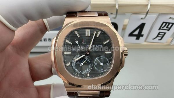 5712 1:1 Replica watch details and price GR Factory Patek Philippe Nautilus Dark brown dial mechanical men