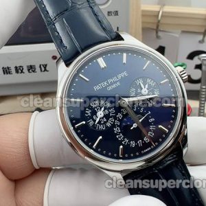 Patek Philippe Super Clone Watch pictures and prices 3K Factory Grand Complications 5140P blue mechanical men