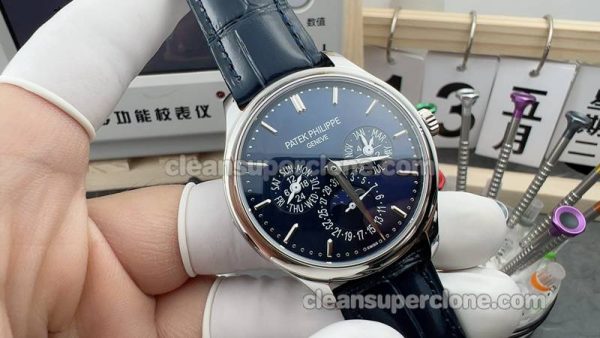 Patek Philippe Super Clone Watch pictures and prices 3K Factory Grand Complications 5140P blue mechanical men
