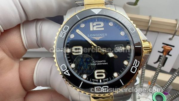 Longines Super Clone Watch pictures and prices AF Factory Hydroconquest L3.782 black 43mm mechanical men