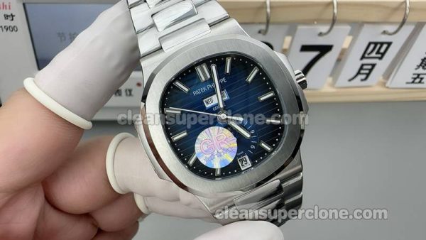 Nautilus watch details and pricing GR Factory Patek Philippe 5726 Blue mechanical men