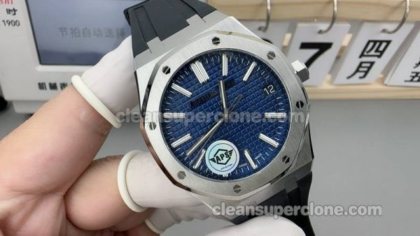 15510 1:1 Replica watch details and price APS Factory Audemars Piguet Royal Oak Blue mechanical men