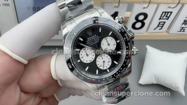 Daytona watch details and pricing Clean Factory Rolex 126529 Black mechanical men